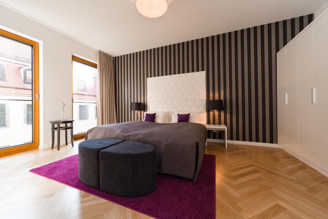 Modernes Apartment am Neumarkt Dresden Exterior foto