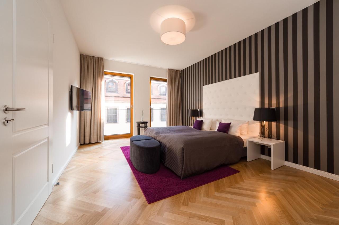 Modernes Apartment am Neumarkt Dresden Exterior foto