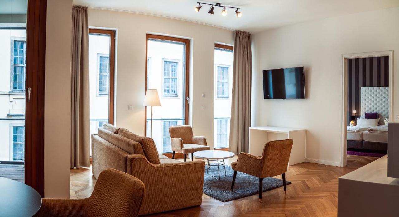 Modernes Apartment am Neumarkt Dresden Exterior foto